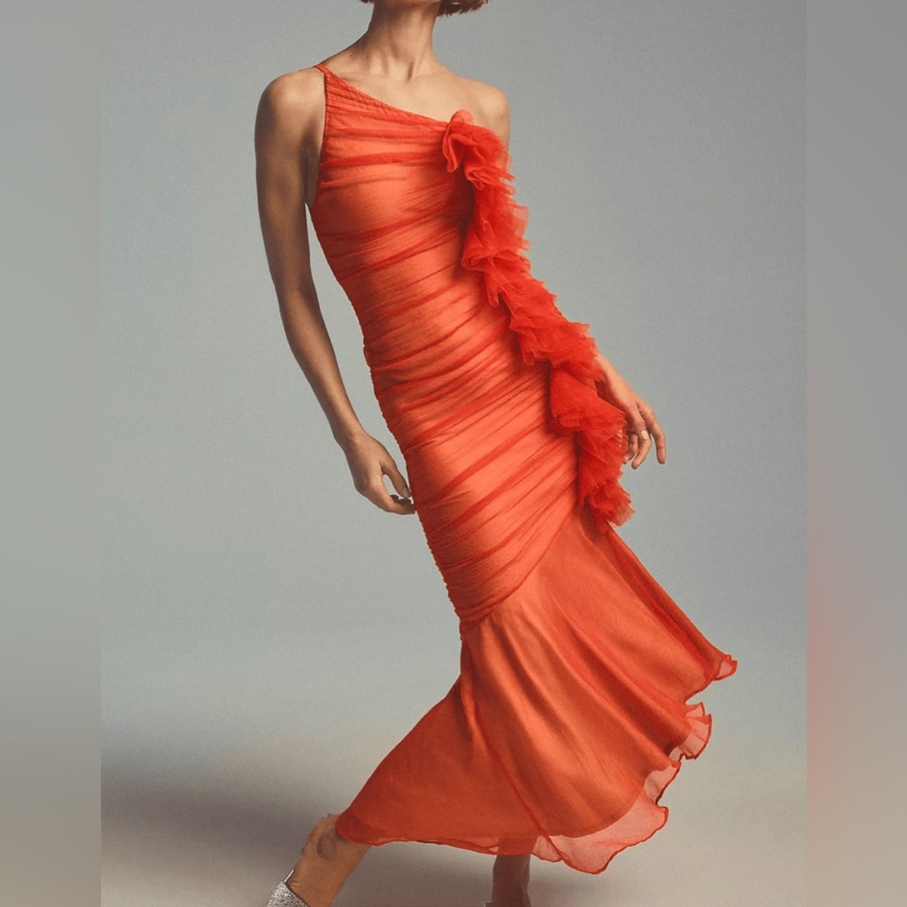 NWT Anthropologie - Ruched Midi - SP